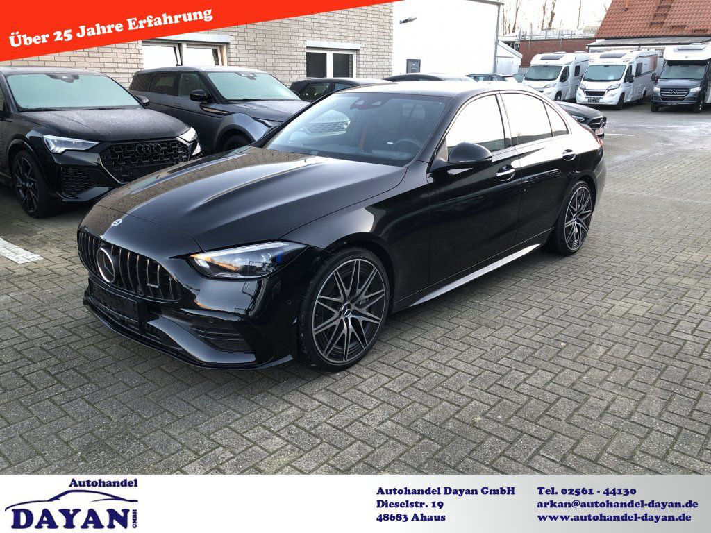 Mercedes-Benz C 43 AMG 4M Pano Dist Head Up Carbon Burm Night