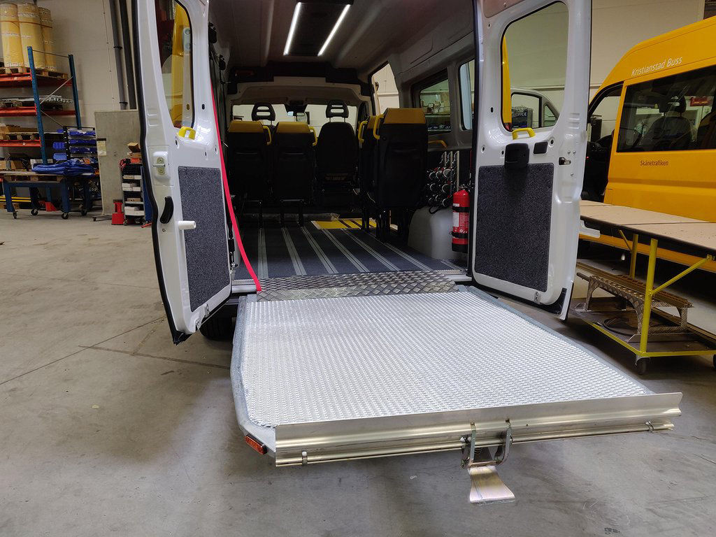 Fiat Ducato Färdtjänst Klass 2 CNG (Biogas) Höggolv 136hk M6