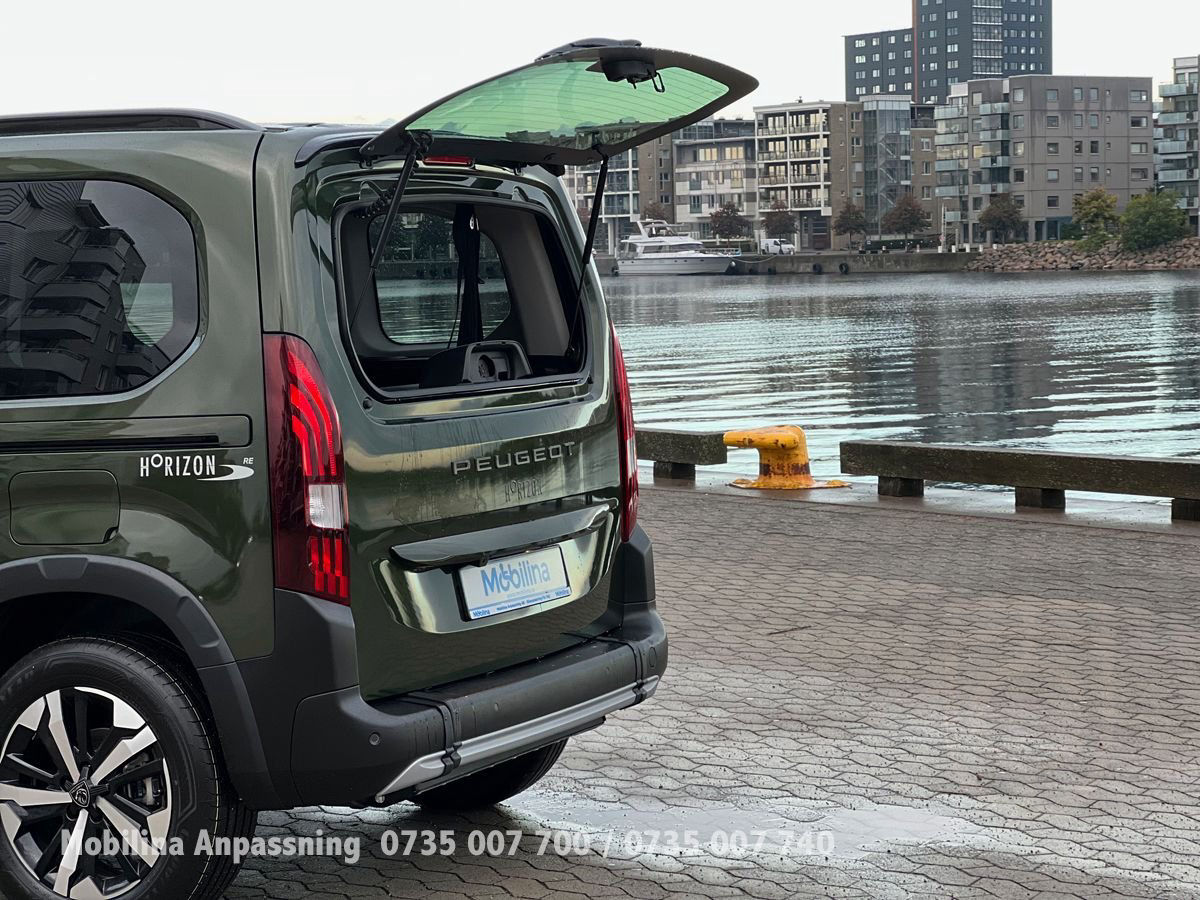 Peugeot Rifter Handikappanpassad Rullstolsbil