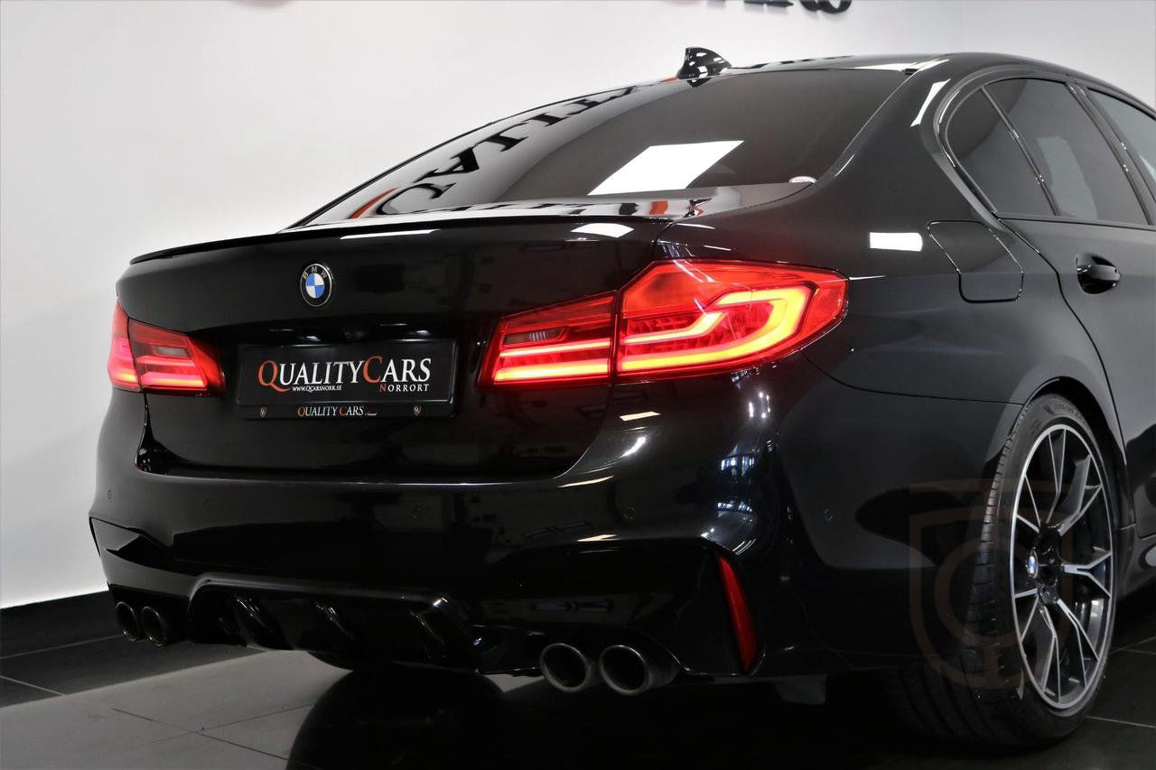 BMW M5 Competition 625hk/ Sv-såld/ 1-brukare/ Keramiska
