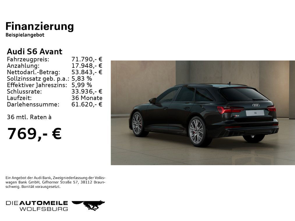 Audi S6 Avant 3.0 TDI Tiptronic quattro Standhzg/Pano