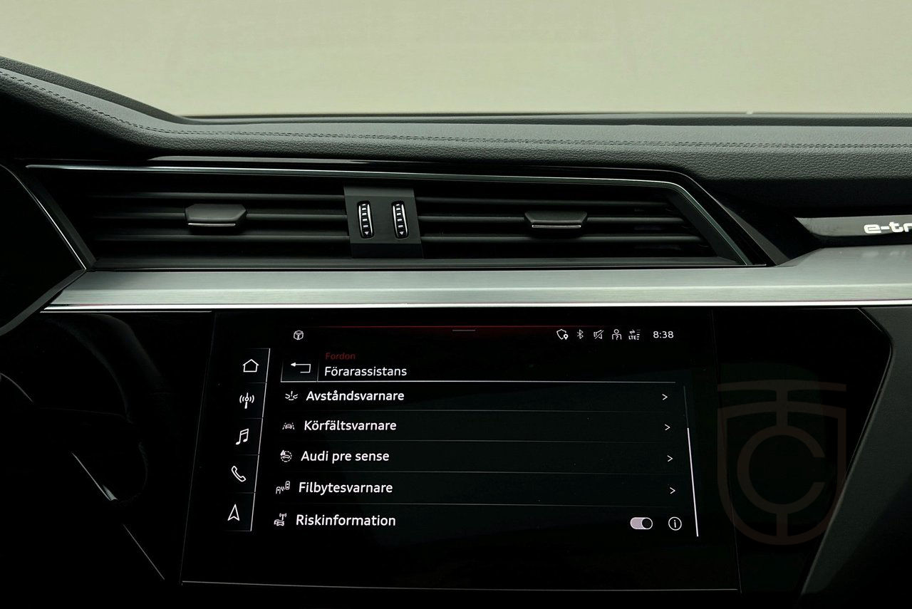 Audi E-Tron 55 quattro S-Line Advanced Svart Optik