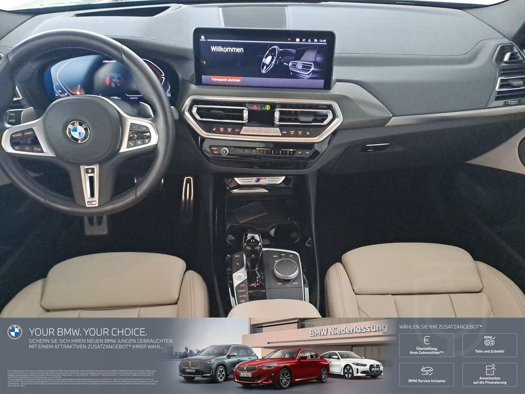 BMW X3 M40i Standheizung AHK Harman/K Head-Up Laser