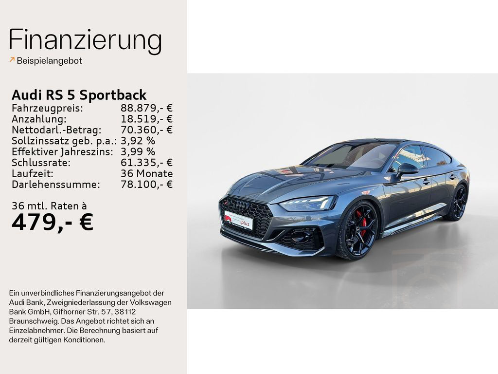 Audi RS5 Sportback RS-COMPETITION*MATRIX*PANO*RS-AGA*