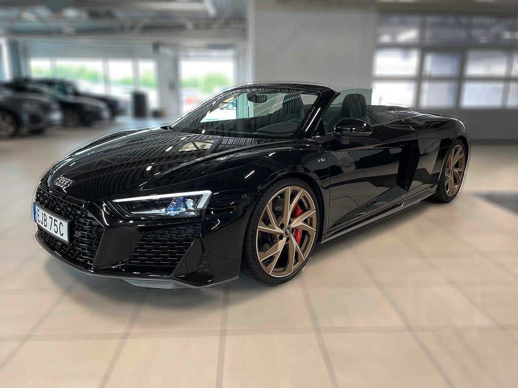 Audi R8 Spyder V10 performance