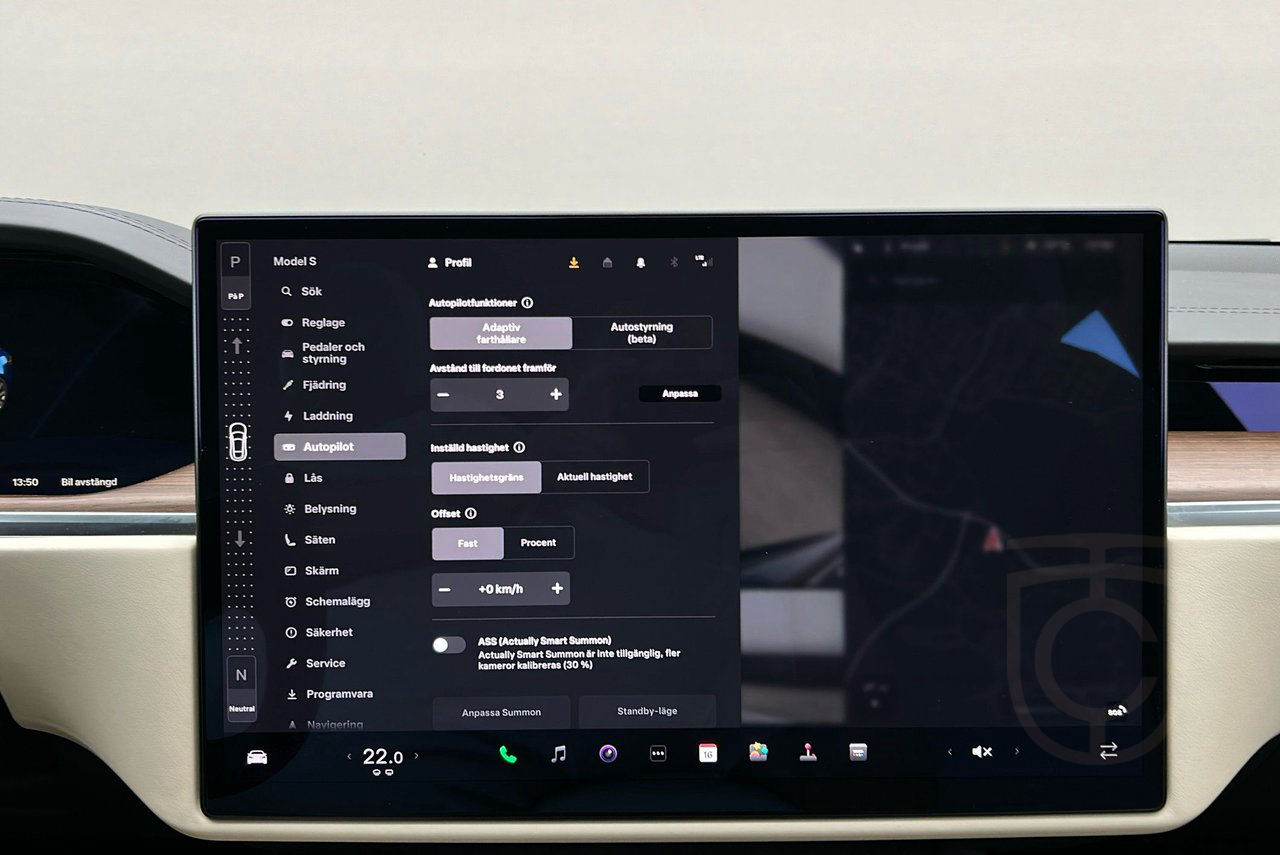Tesla Model S AWD Yoke