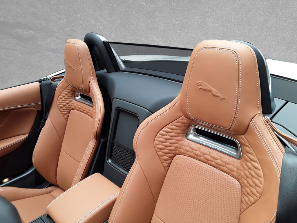 Jaguar F-Type Cabrio P575 AWD R75 Bremssättel rot Klima