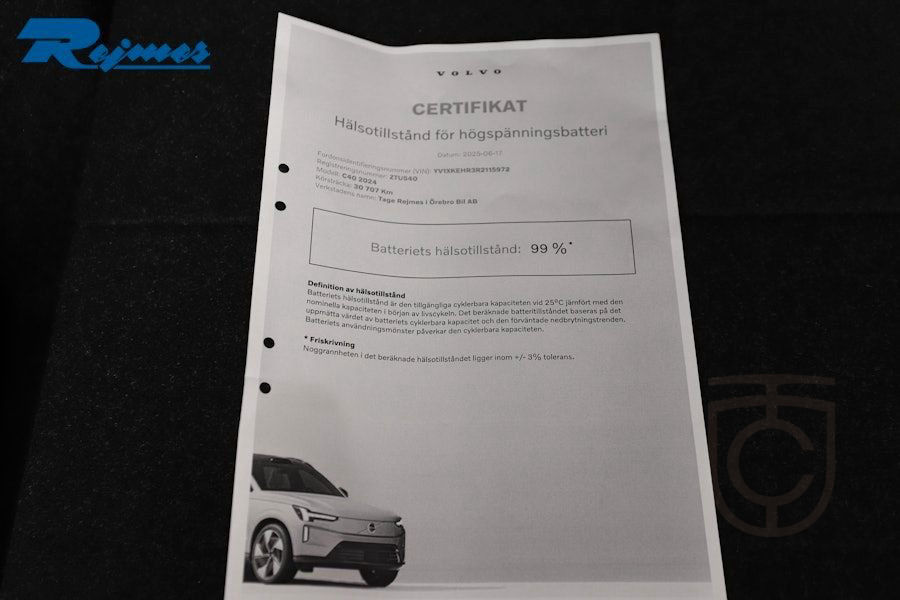 Volvo C40 Recharge Extended Range Core