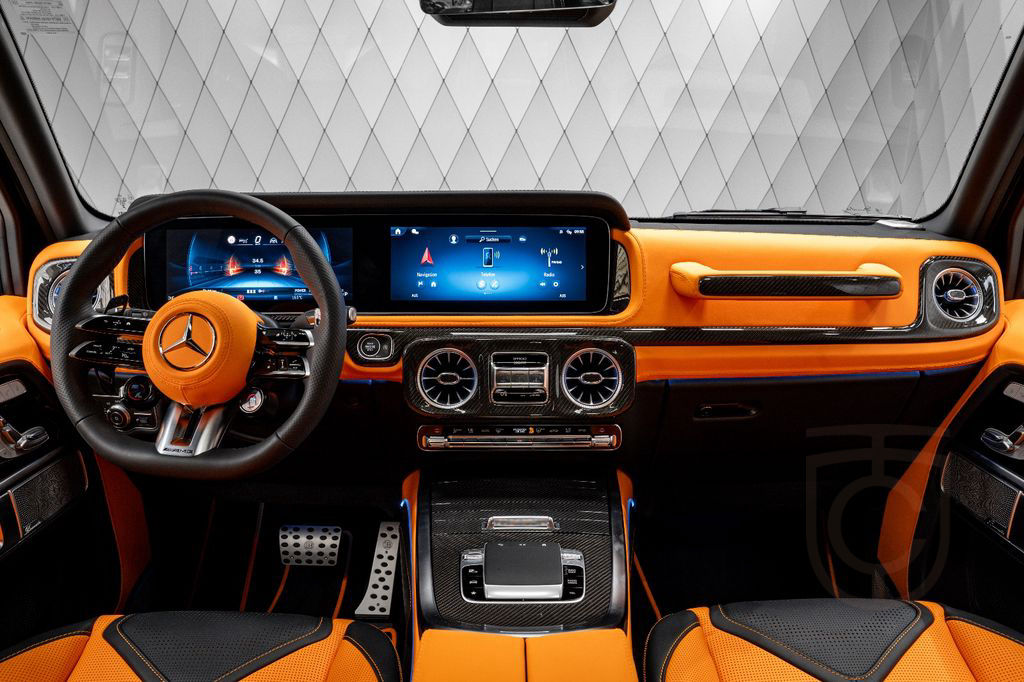 Mercedes-Benz G 63 AMG 2025 BRABUS G 800 GREY/ORANGE