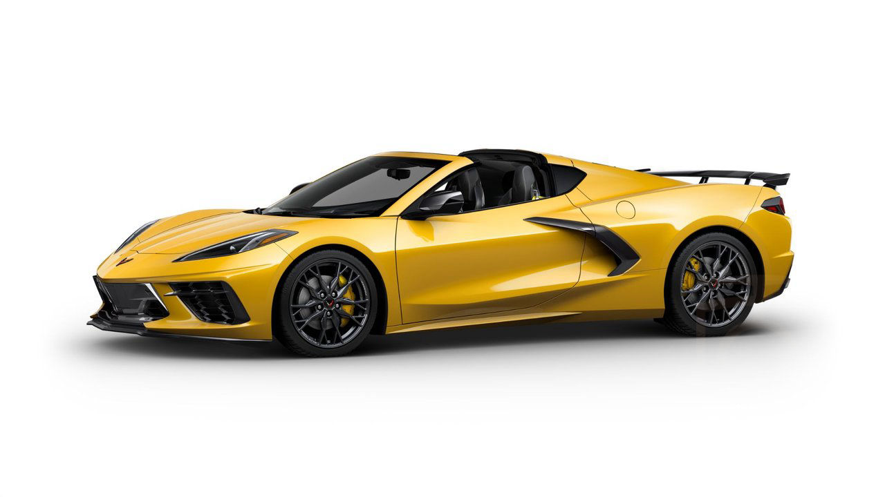 Chevrolet Corvette C8 Coupé 3LT - COMPETITION YELLOW - 2025!