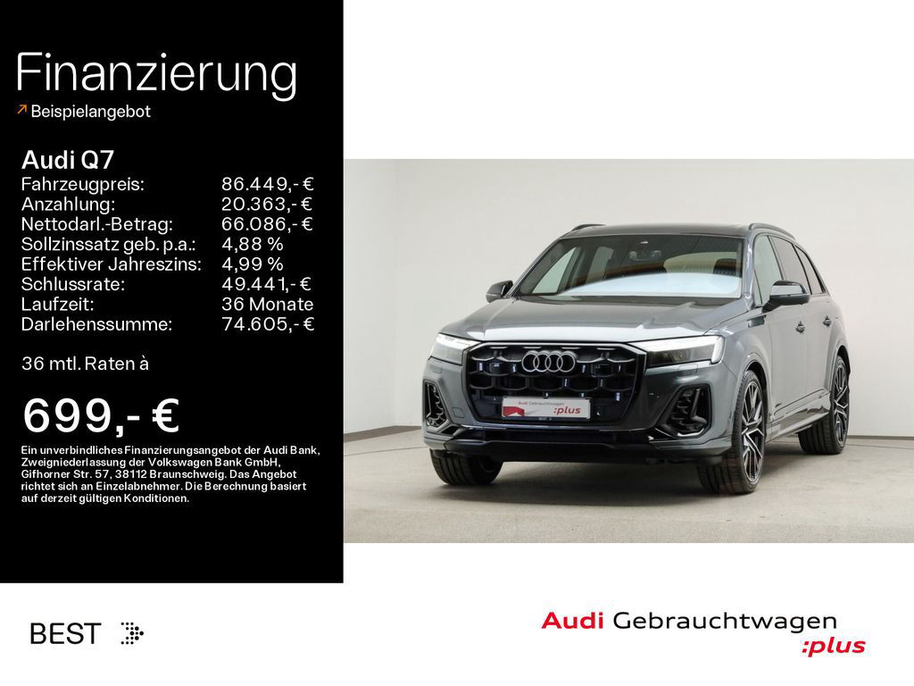 Audi Q7 60 TFSIe quattro S-LINE*HD-MATRIX*PANO*AHK*HU