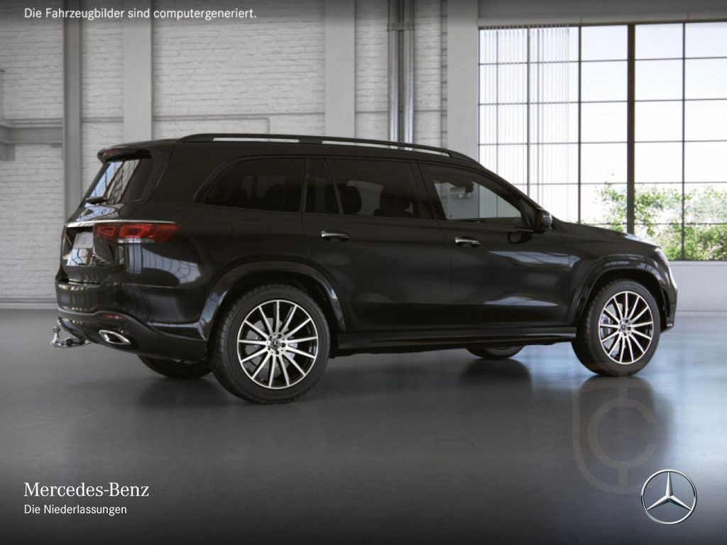 Mercedes-Benz GLS400d 4M AMG/Night/Pano/Fahrass/7Sitz/AHK/Mult