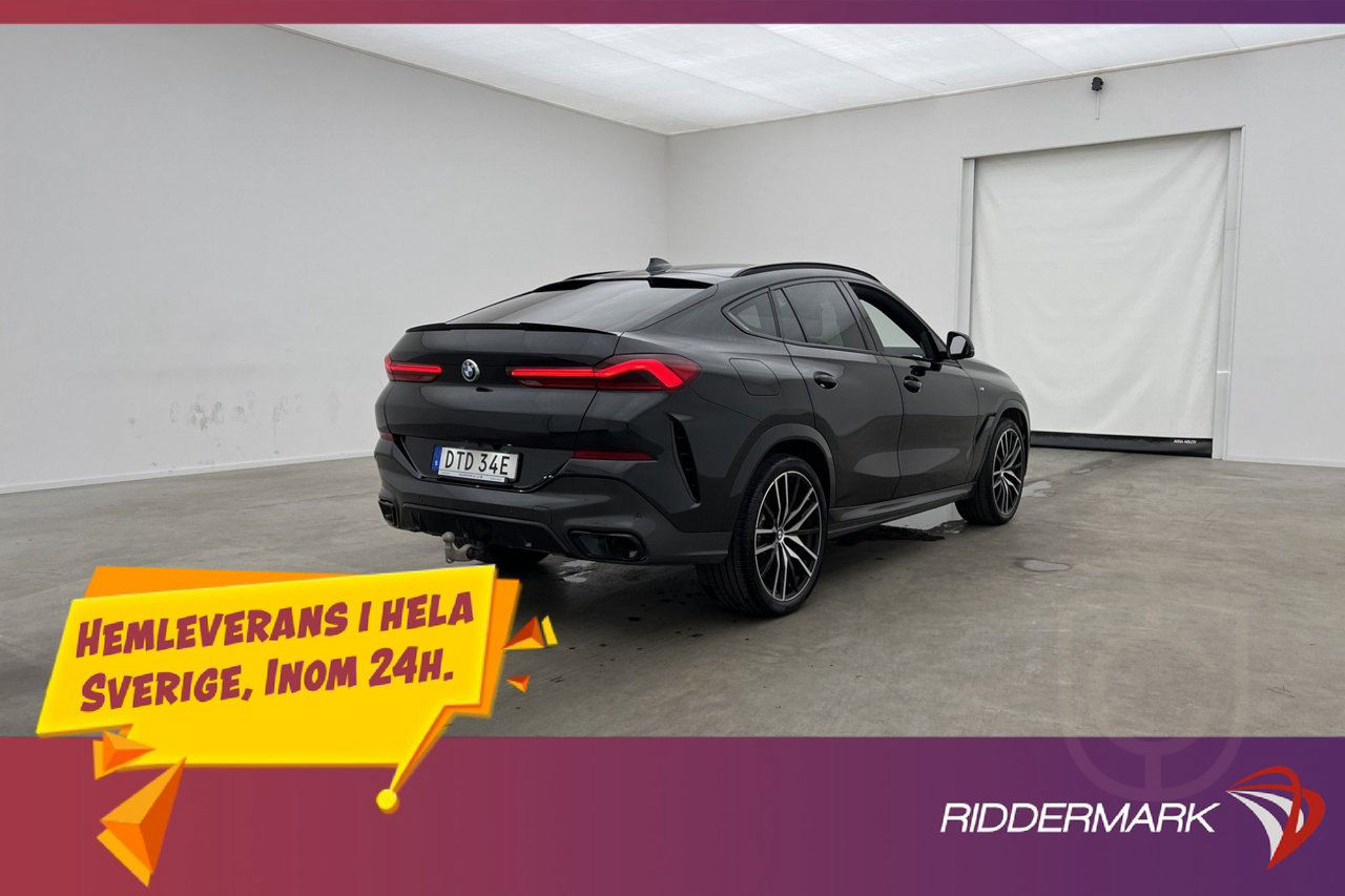 BMW X6 xDrive40i M Sport Pano B&W Sky Komfortstolar 360°