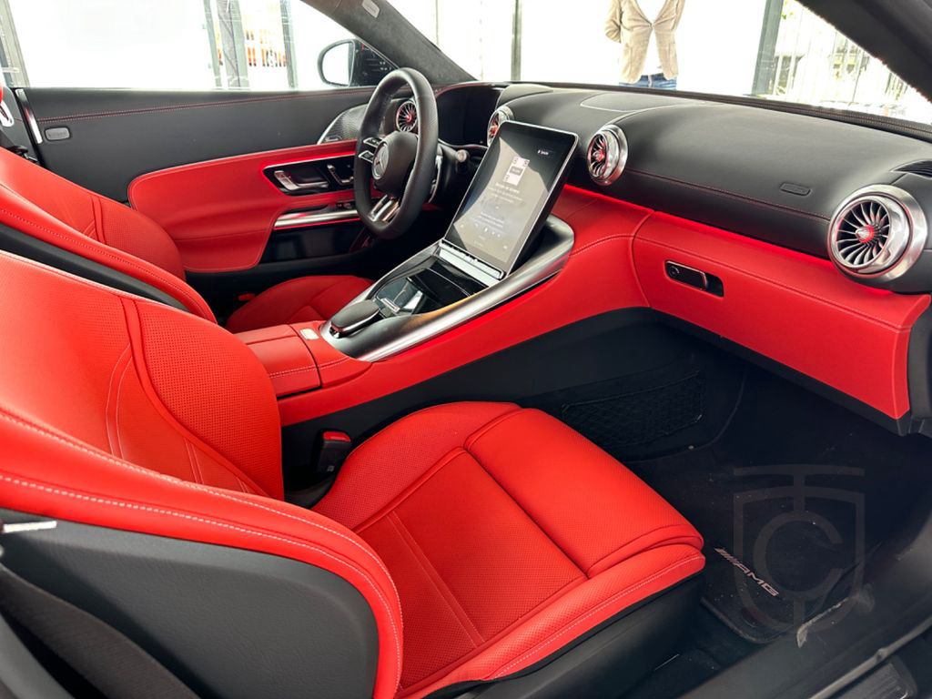 Mercedes-Benz SL 43 AMG LEDER ROT