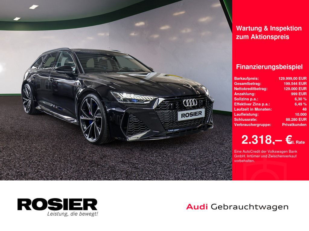 Audi RS6 Avant tiptronic AHK Standhz. B+O PANO