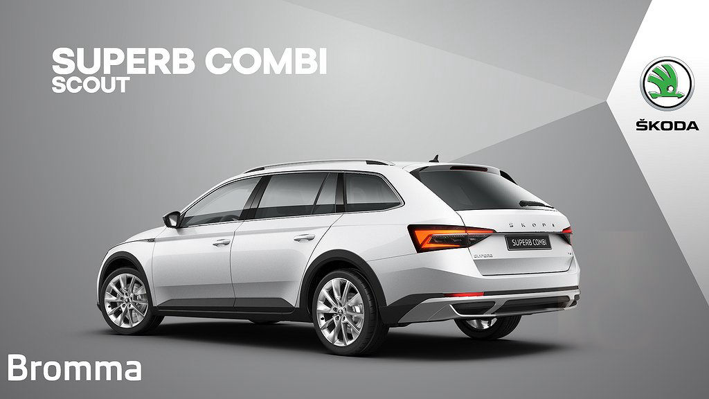 Skoda Superb Scout TDI 200hk DSG 4x4