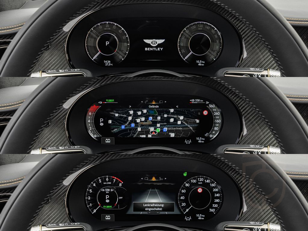 Bentley Continental GT Black Edition / Mandarin Bremsen