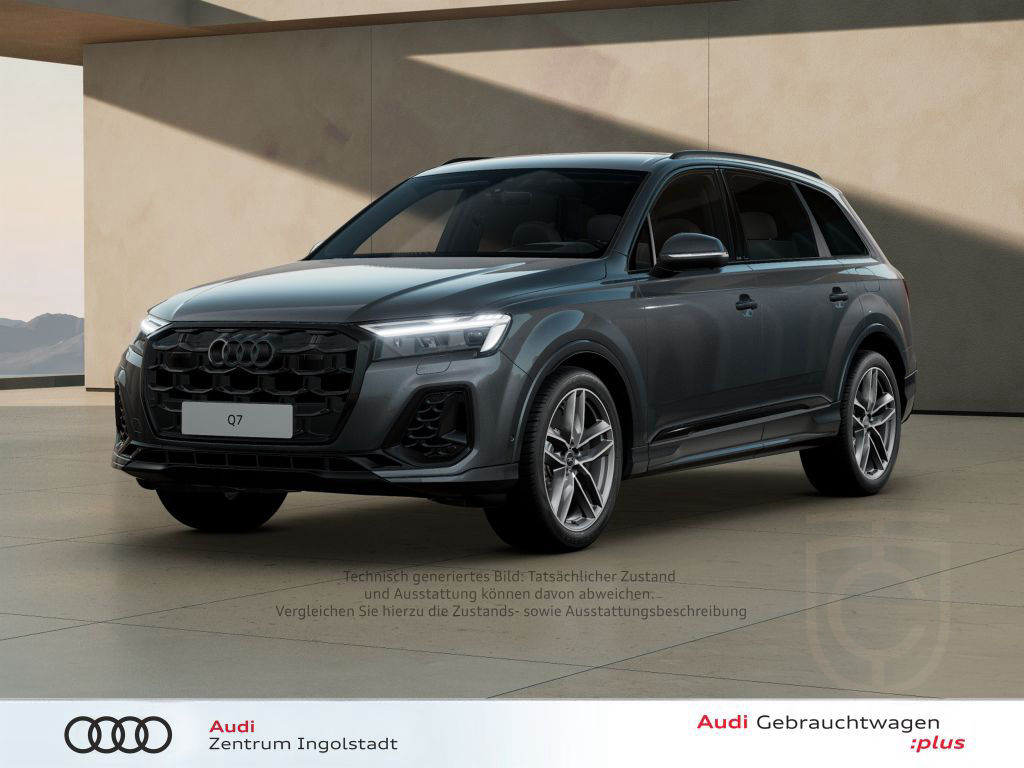 Audi Q7 55 TFSI e qu S line MATRIX Luft AHK HuD 21"