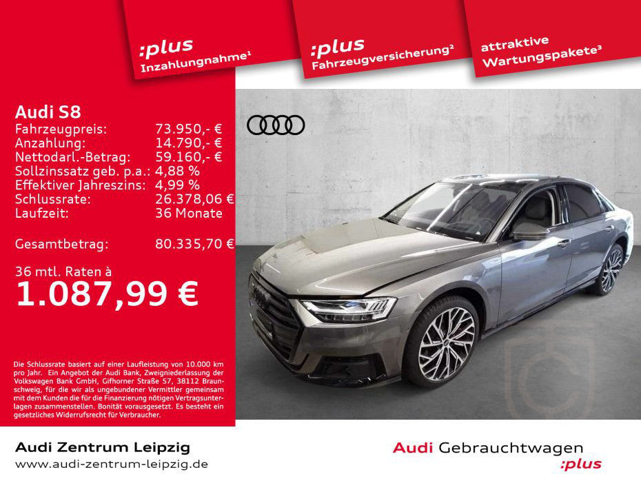 Audi S8 TFSI *Better Vision*Carbon*Laserlicht*Pano*