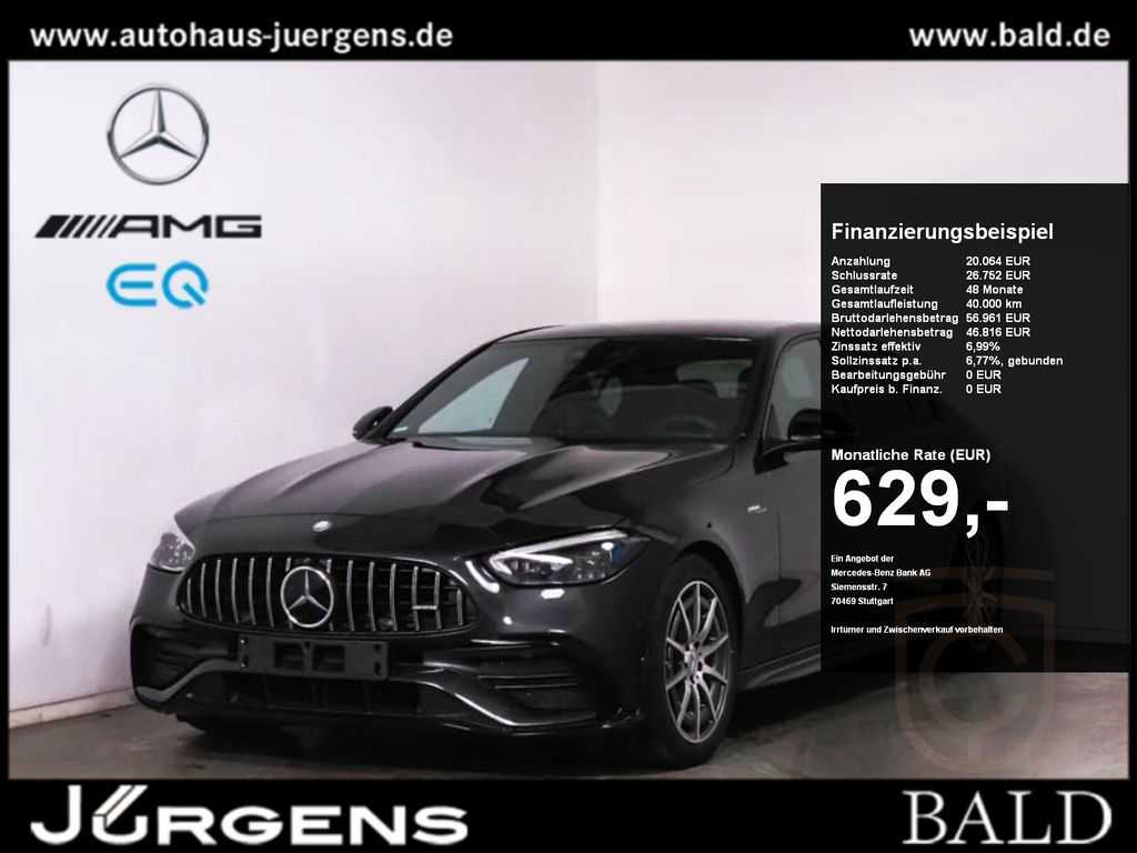 Mercedes-Benz C 43 AMG 4M Perf-Sitze/Pano/Distr/Night/Memo/18'