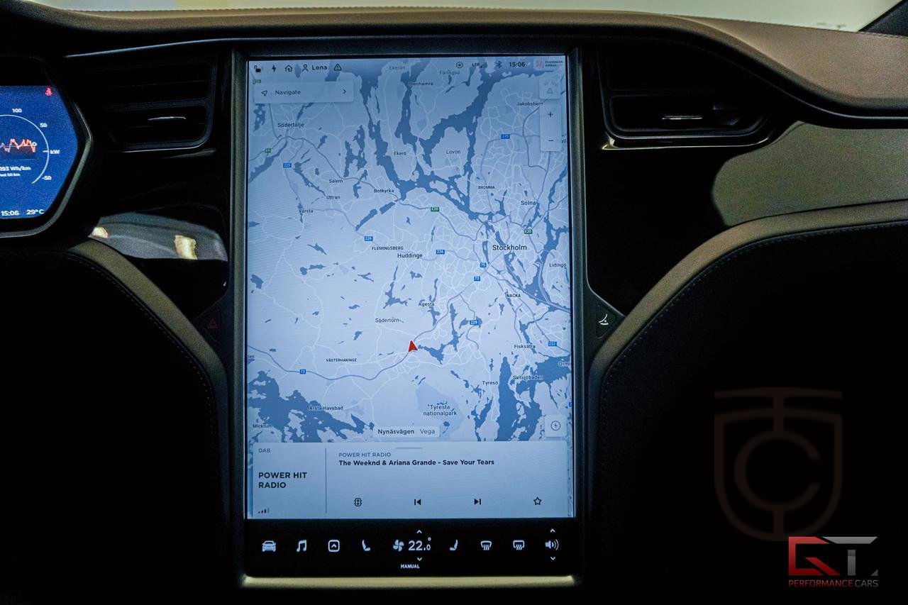 Tesla Model X 75D Luftfjädring Autopilot Leasebar 1 Ägare