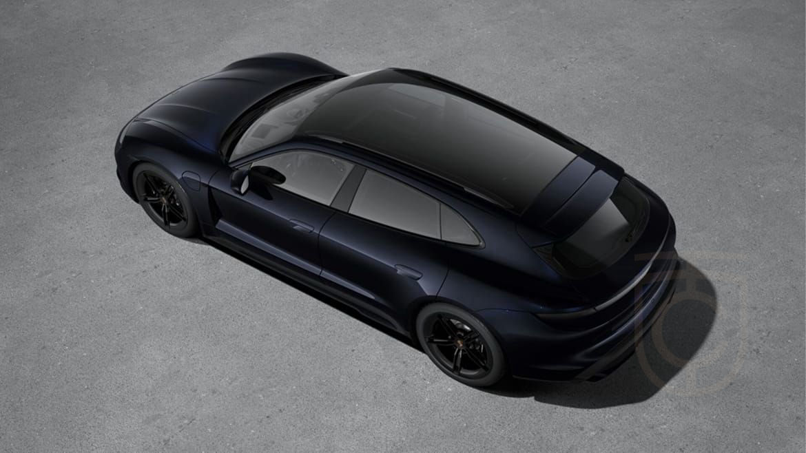 Porsche Taycan 4S Sport Turismo PTS Night Blue Metallic