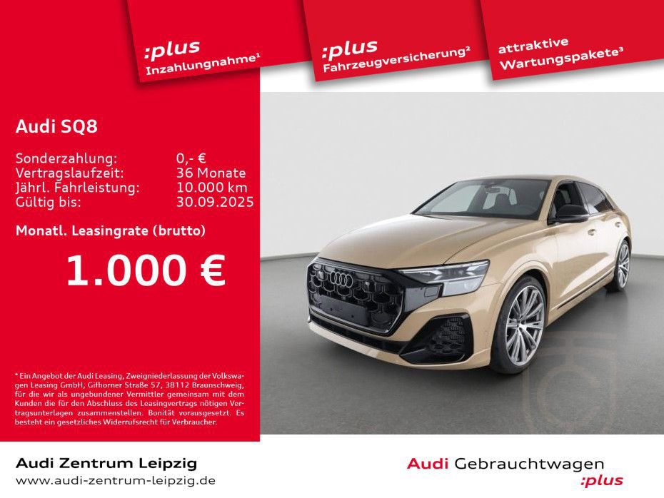 Audi SQ8 TFSI q. *Laserlicht*Pano*AHK*HuD*Assistenz+*