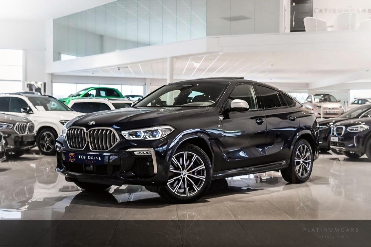 BMW X6 M50d 400hk / Carbon / Sky / B&O / Soft close / HeadUp