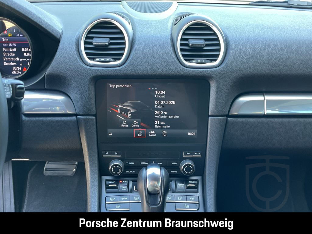 Porsche Cayman 718 20-Zoll Lenkradheizung 2-Zonen-Klima