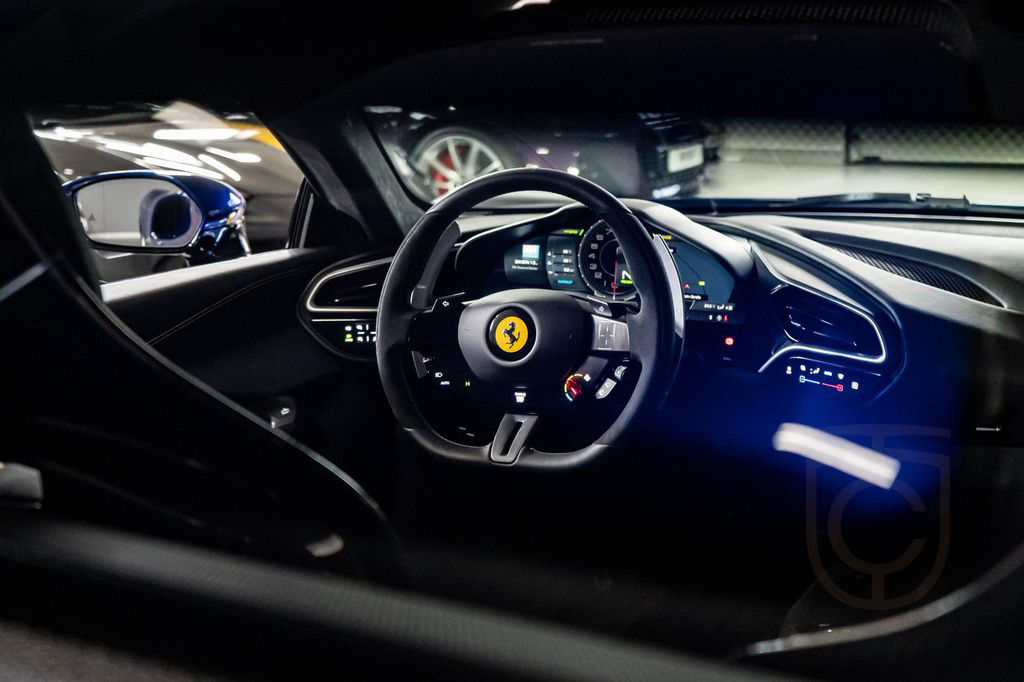 Ferrari 296 GTB Blu Elettrico AFS 360° LIFT RACING-SEATS