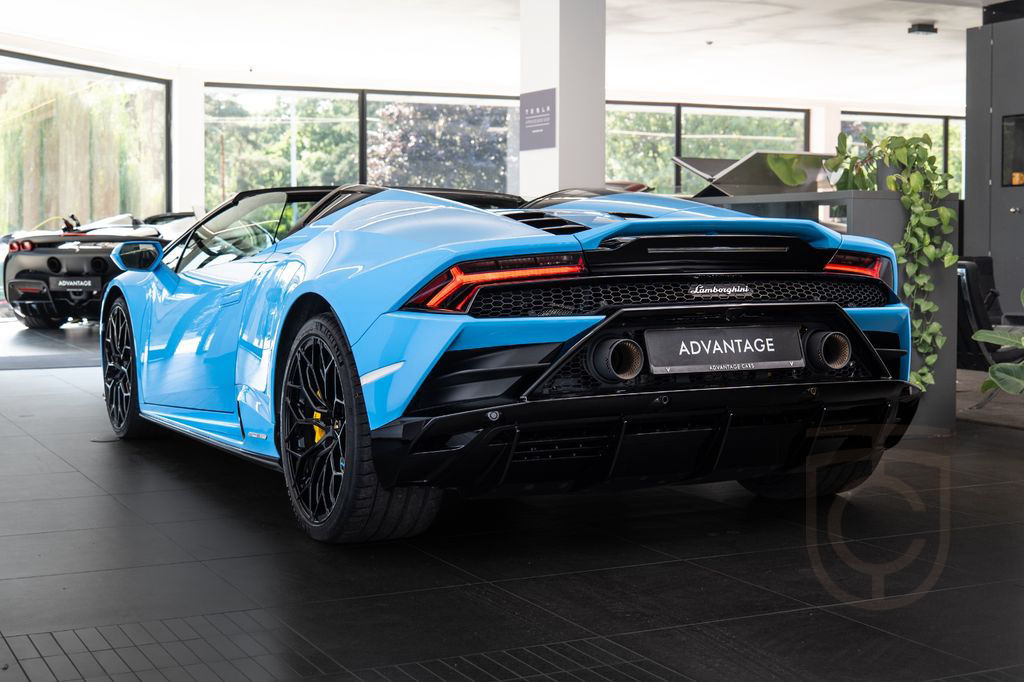 Lamborghini Huracán EVO Spyder/Blu Cepheus/LIFT/Sensonum