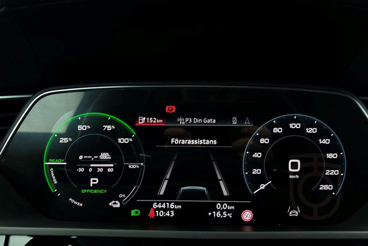 Audi E-Tron 55 Quattro Proline Svart Optik