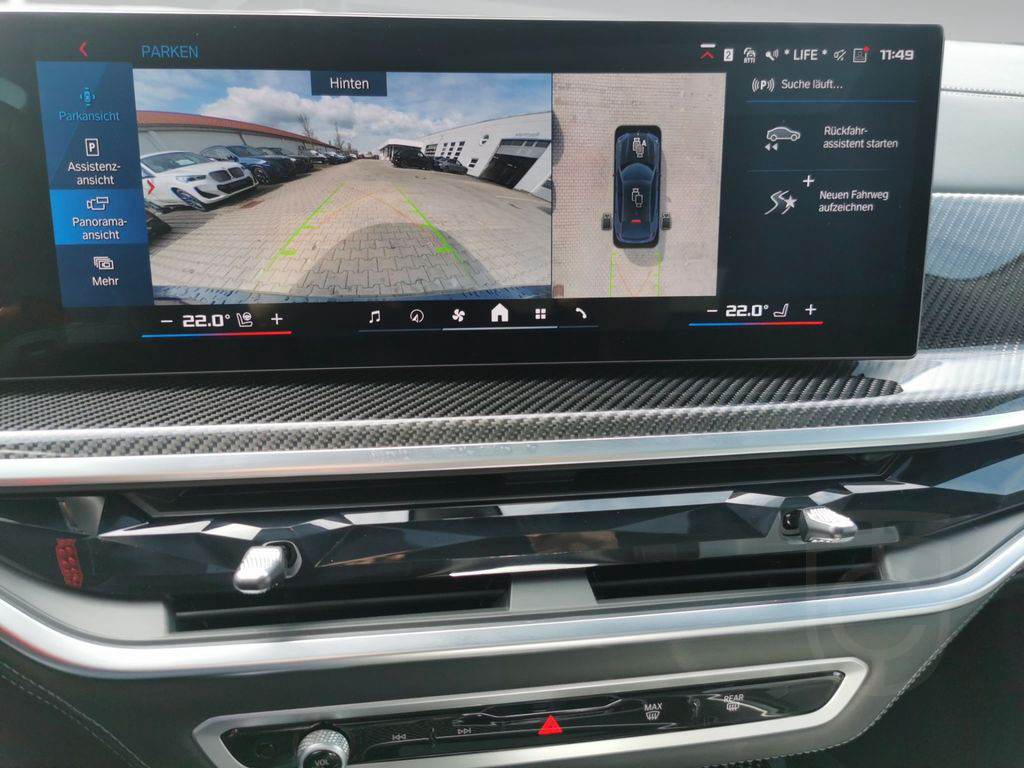 BMW X6 M Competition INDIVI GUNMET GRAU Sitzbellüf