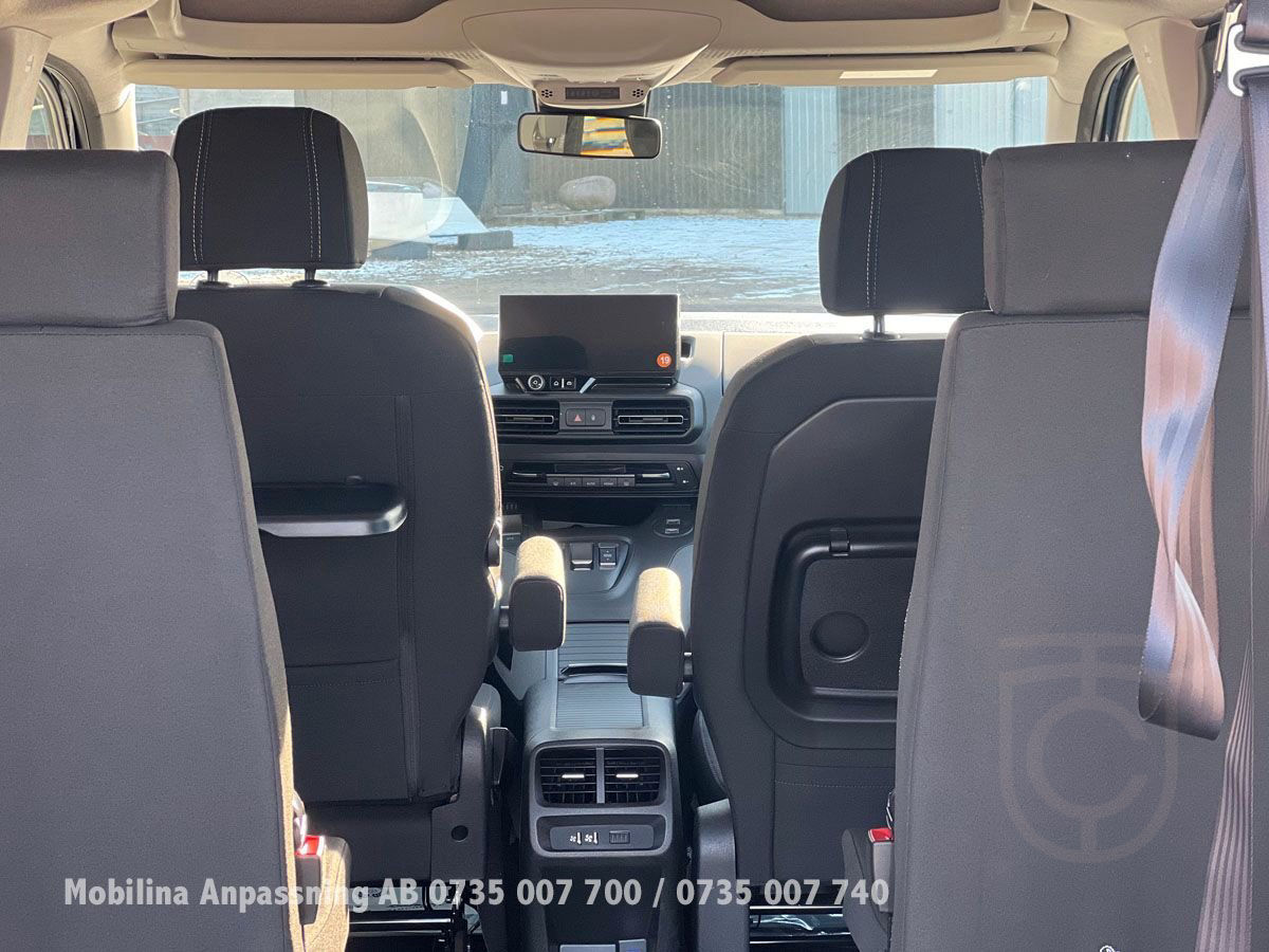 Peugeot Rifter Handikappanpassad Rullstolsbil