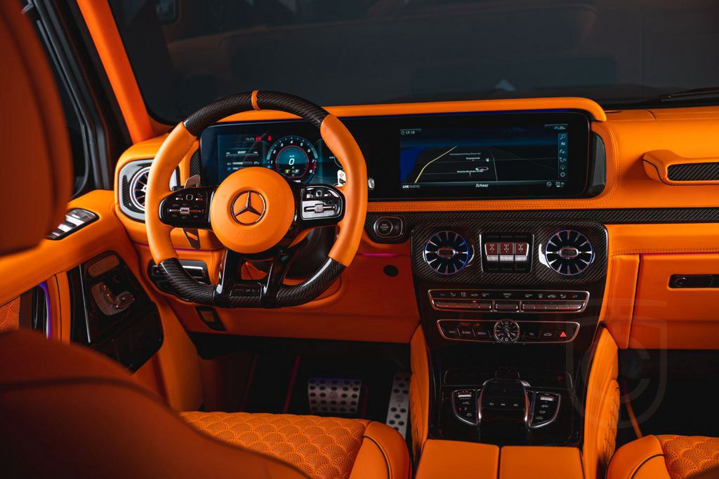 Mercedes-Benz G 63 AMG BRABUS G700 HERMES INTERIOR FULL OPTION