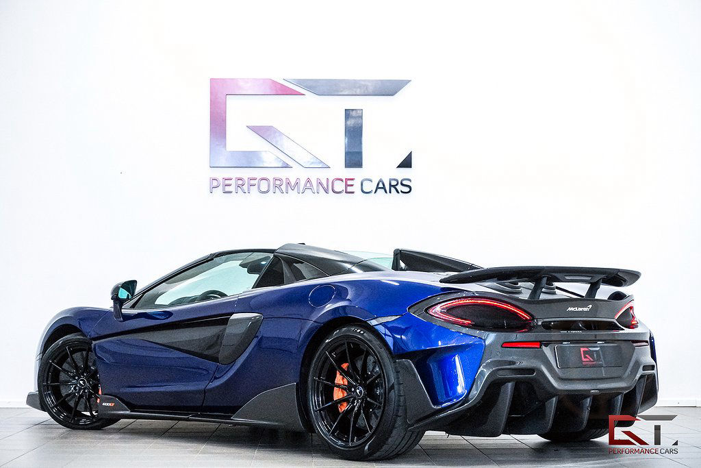 McLaren 600LT Spider MSO Carbon B&W Nybilsgaranti