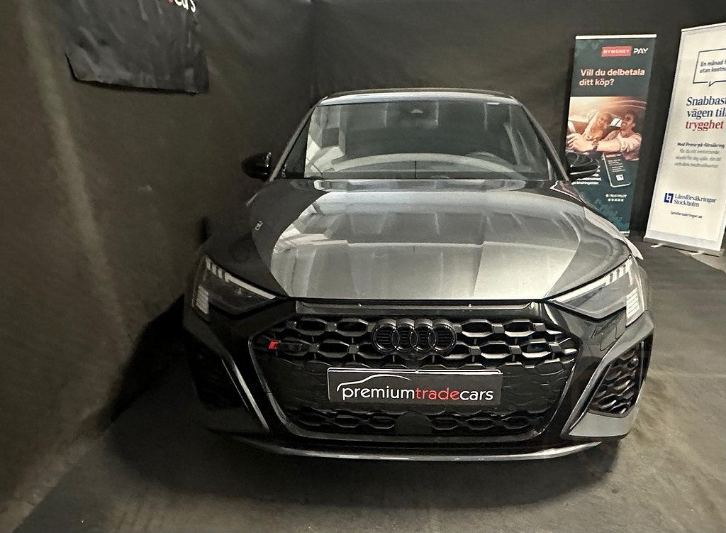 Audi RS3 SPORTBACK PANORAMA B&O NYBILSGARANTI