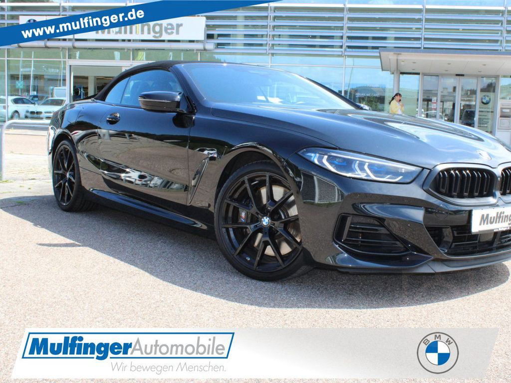 BMW M850i x Cabrio Standheiz. Soft-Close B/W Laser