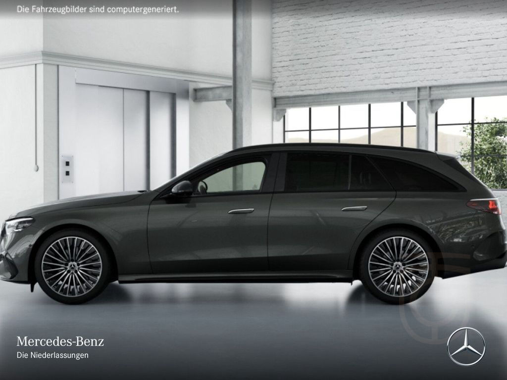 Mercedes-Benz E 220 d T AMG Fahrass 360° Pano Distr. AHK