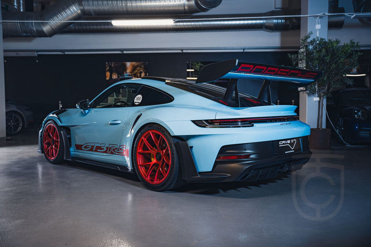 Porsche 911 992 GT3 RS PTS Gulf Blue -