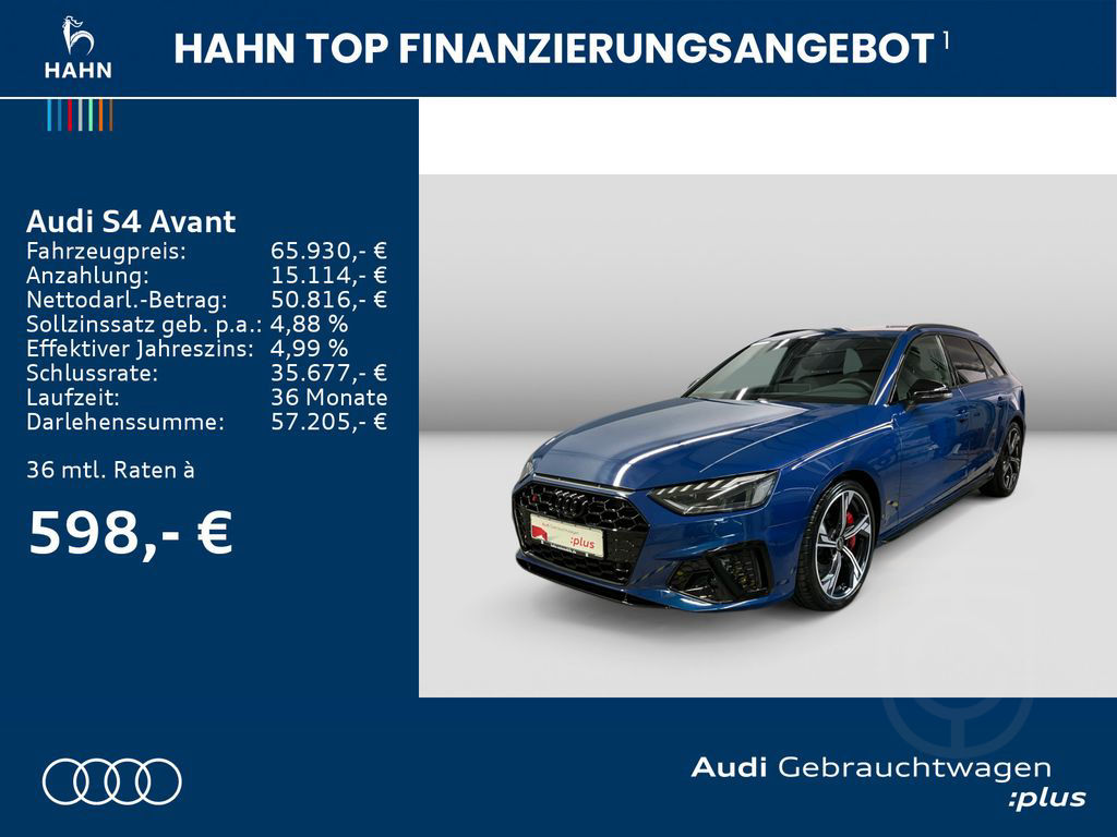 Audi S4 Avant TDI quattro AHK Matrix Virtual ACC Sitz