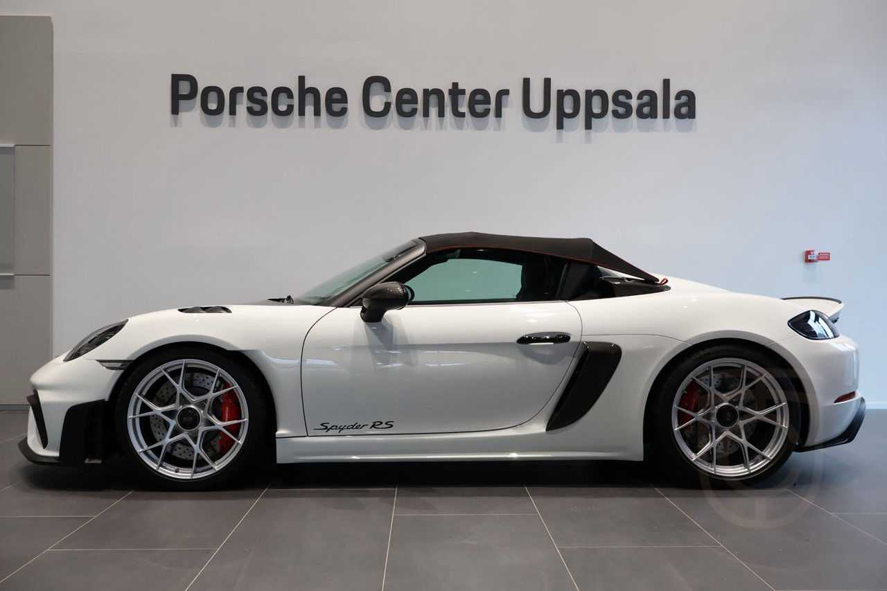 Porsche Cayman 718 Spyder RS Clubsport Weissach-paket