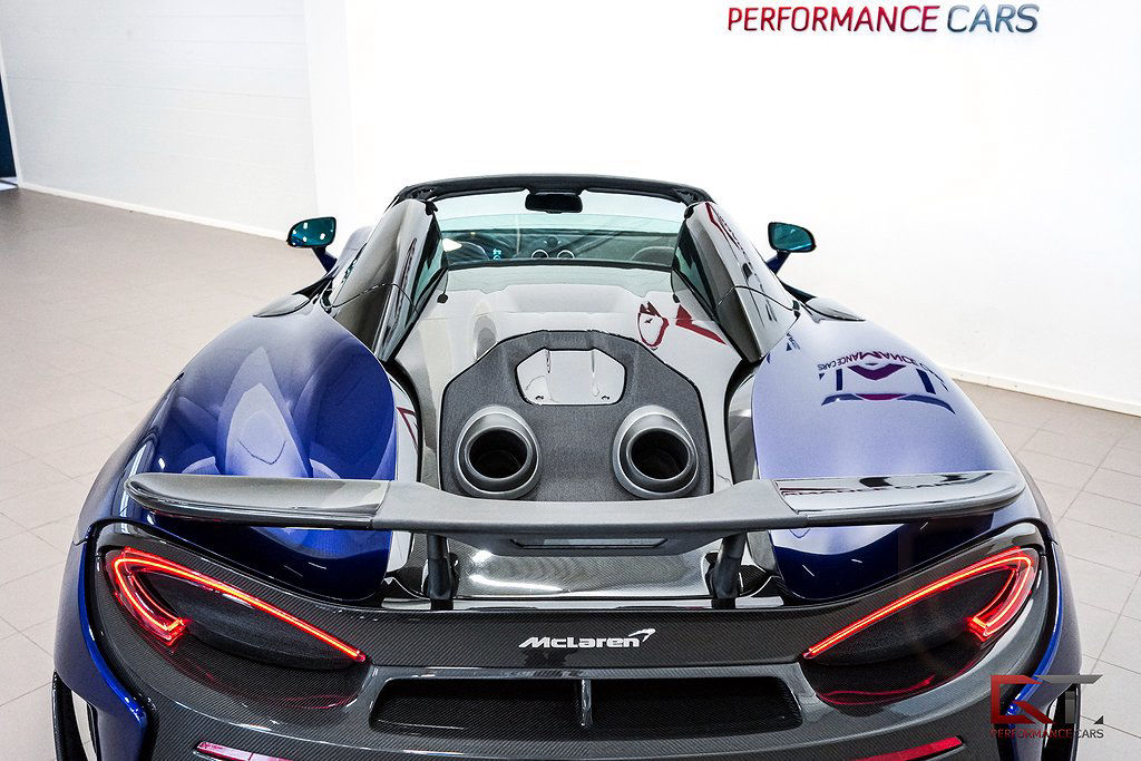 McLaren 600LT Spider MSO Carbon B&W Nybilsgaranti