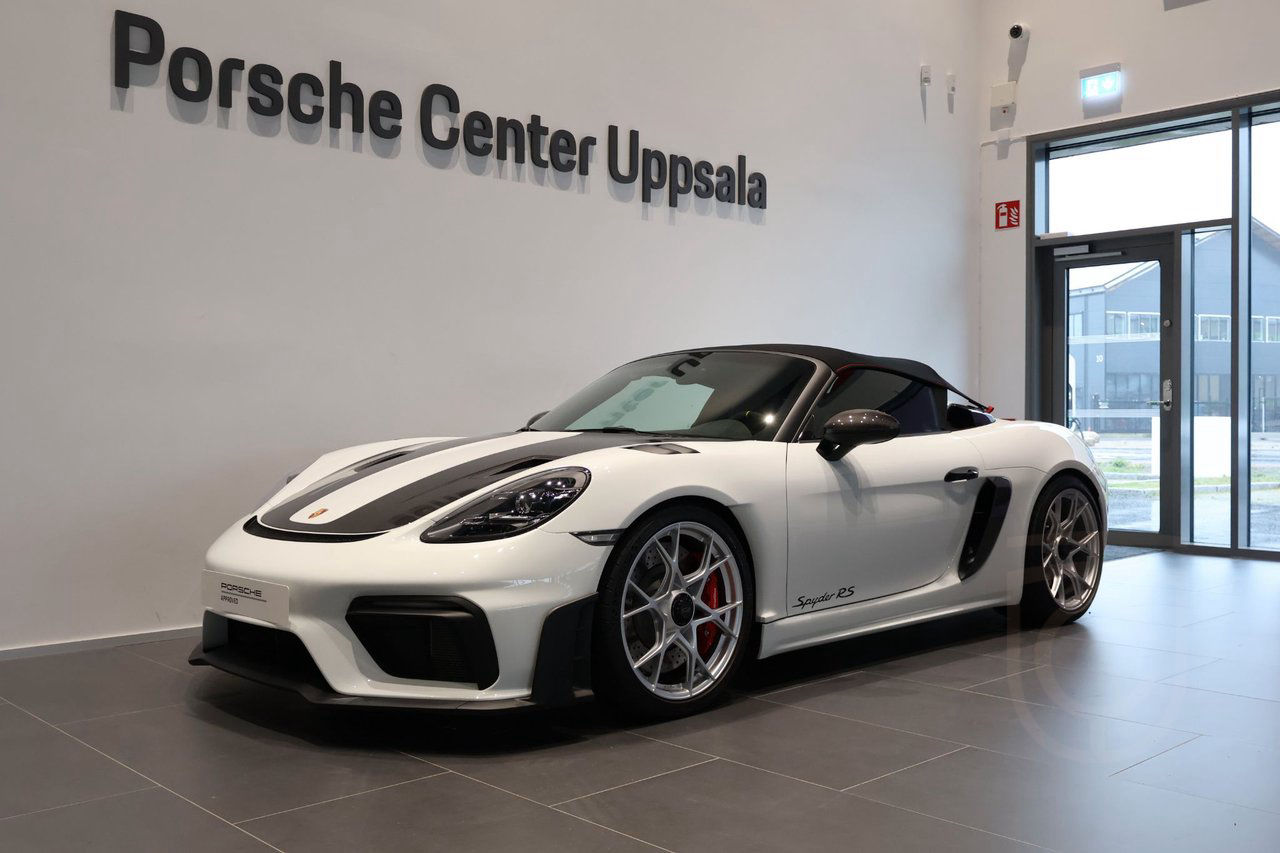 Porsche Cayman 718 Spyder RS Clubsport Weissach-paket