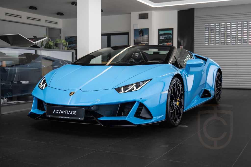 Lamborghini Huracán EVO Spyder/Blu Cepheus/LIFT/Sensonum