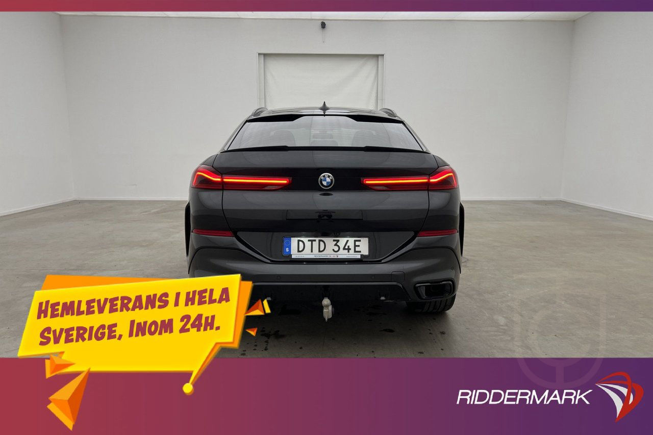 BMW X6 xDrive40i M Sport Pano B&W Sky Komfortstolar 360°