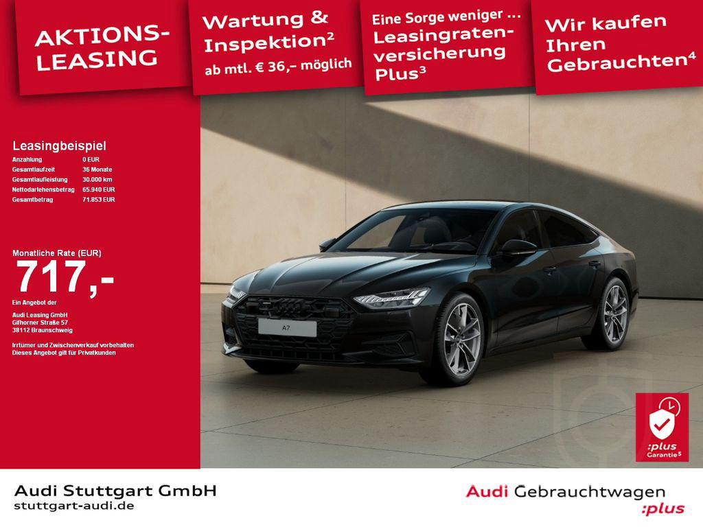 Audi A7 Sportback 55 TFSI quattro S tronic AHK Pano