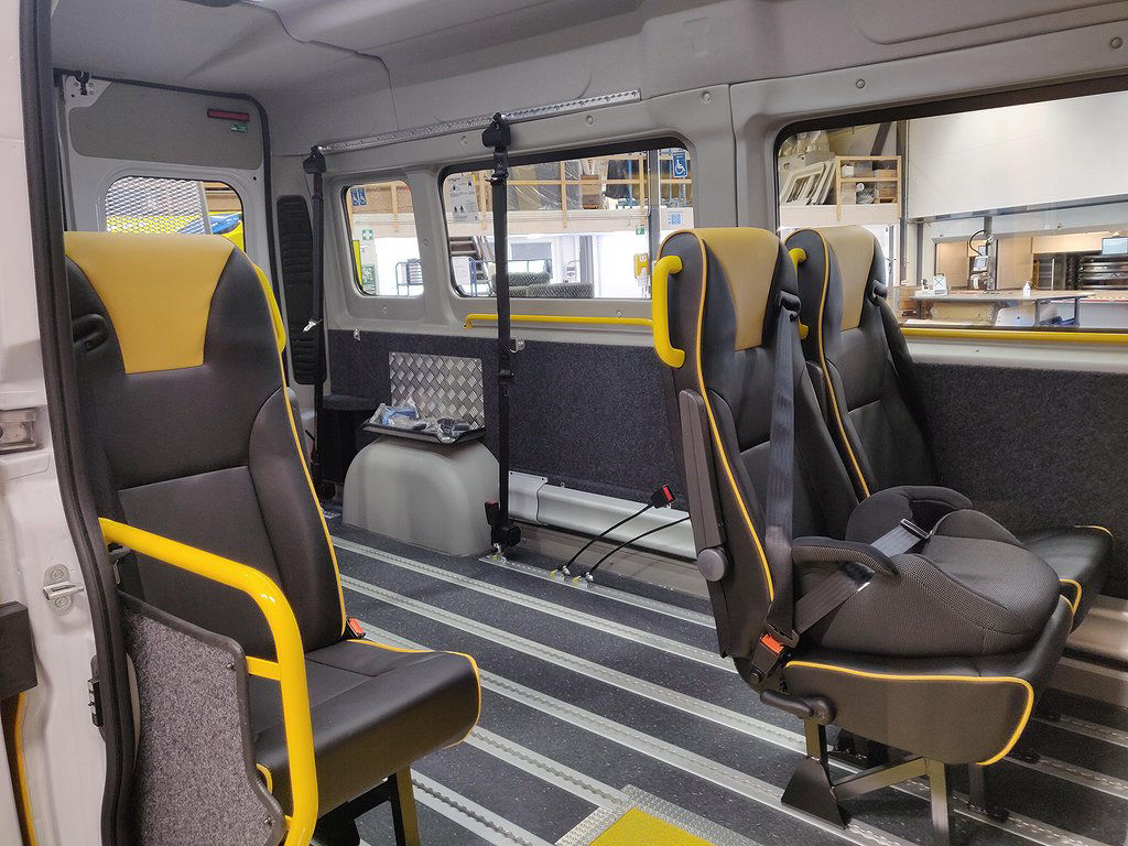 Fiat Ducato Färdtjänst Klass 2 CNG (Biogas) Höggolv 136hk M6