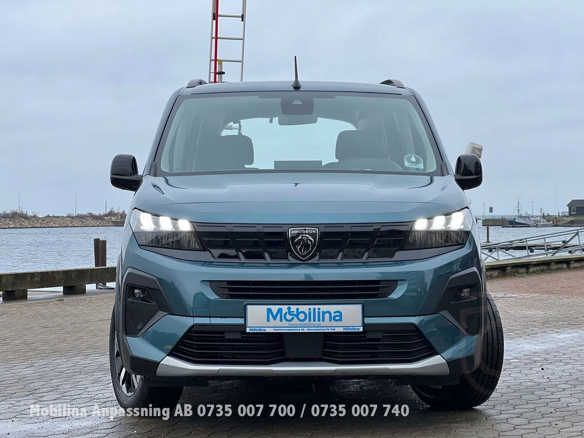 Peugeot Rifter Handikappanpassad Rullstolsbil