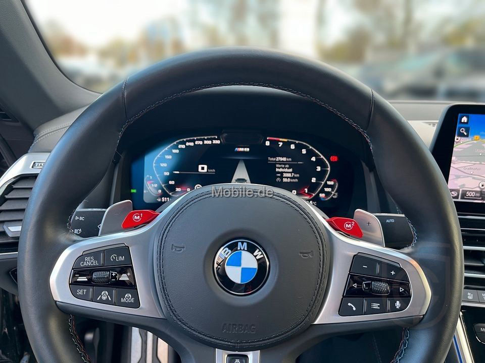 BMW M8 Cabrio Aktive Sitzlüftung Laserlicht DA Prof.